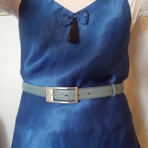 ⬇️ Vintage Versace genuine leather waist belt